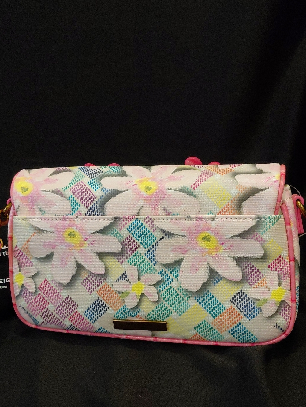 KURT GEIGER LONDON CAMDON FLAP FLOWER SHOULDER/CROSSBODY - Picture 5 of 12